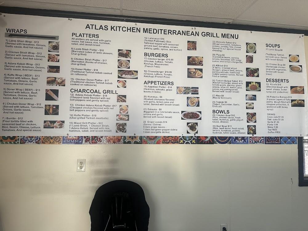 Atlas Kitchen Lamb Shish Platter